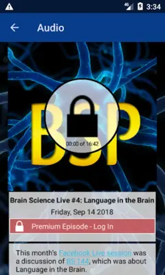 BrainScience android App screenshot 2